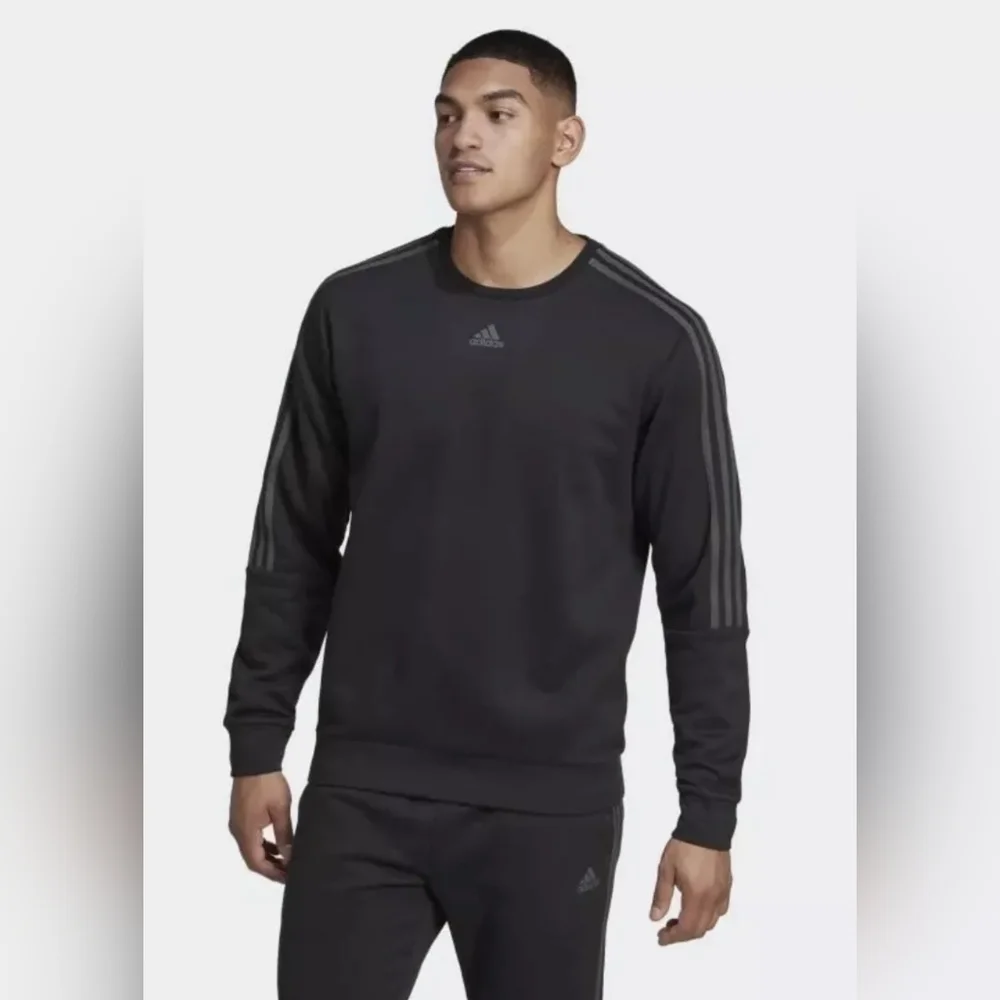 Adidas HM2607 M FL SW 3S Sweatshirt Size Large NWT!
